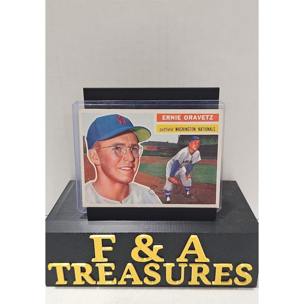 1956 Topps - Ernie Oravetz #51 White Back (RC)